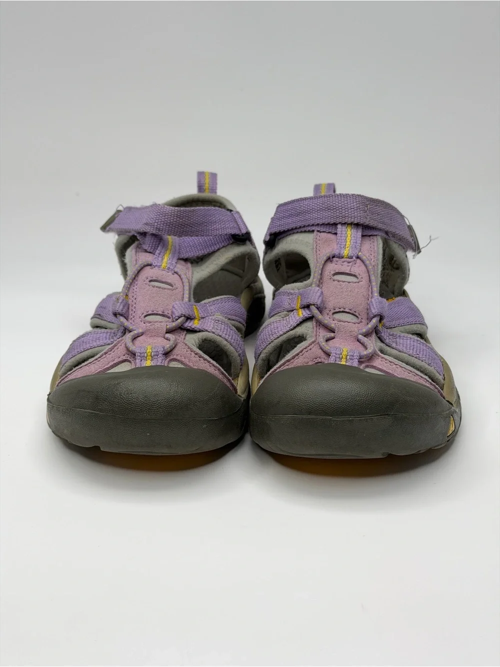 KEEN Girls Size 3 Purple Gray Closed Toe Hiking Water Sport Sandals Outdoor